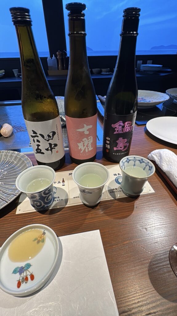 日本酒の飲み比べセット