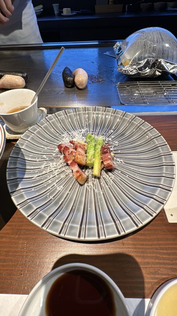 焼き上がった和牛ステーキ