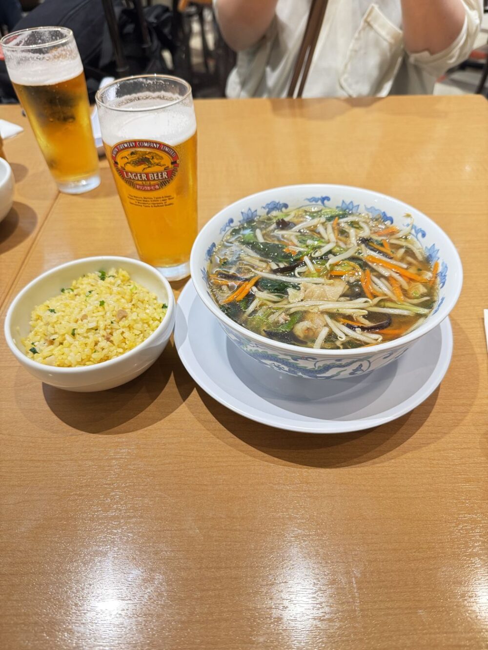 サンマー麺ミニチャーハンセット